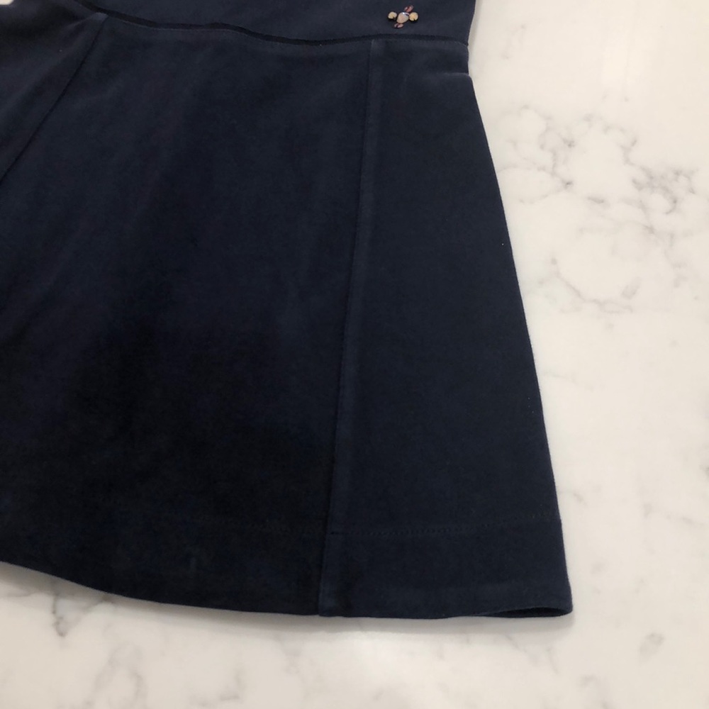 Girls Jcrew Crewcuts size 5 navy blue dress - Picture 6 of 13